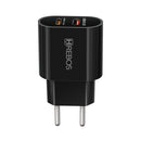 Kit Carregador Power Turbo Hrebos + Cabo Magnético Premium