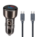 Carregador Veicular 48w Ultra Rápido USB/ TYPE-C