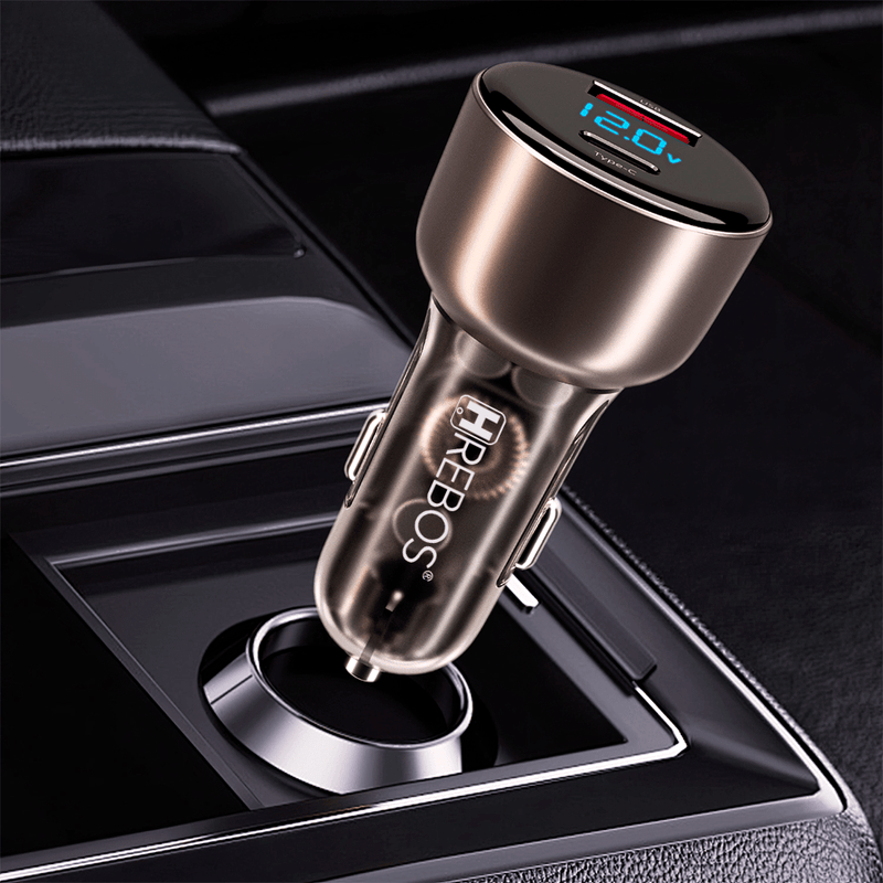 Carregador Veicular 48w Ultra Rápido USB/ TYPE-C