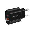 Kit Carregador Power Turbo Hrebos + Cabo Magnético Premium