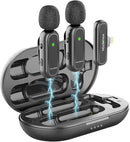 Microfone Profissional de Lapela 3 em 1 com Redução de Ruído